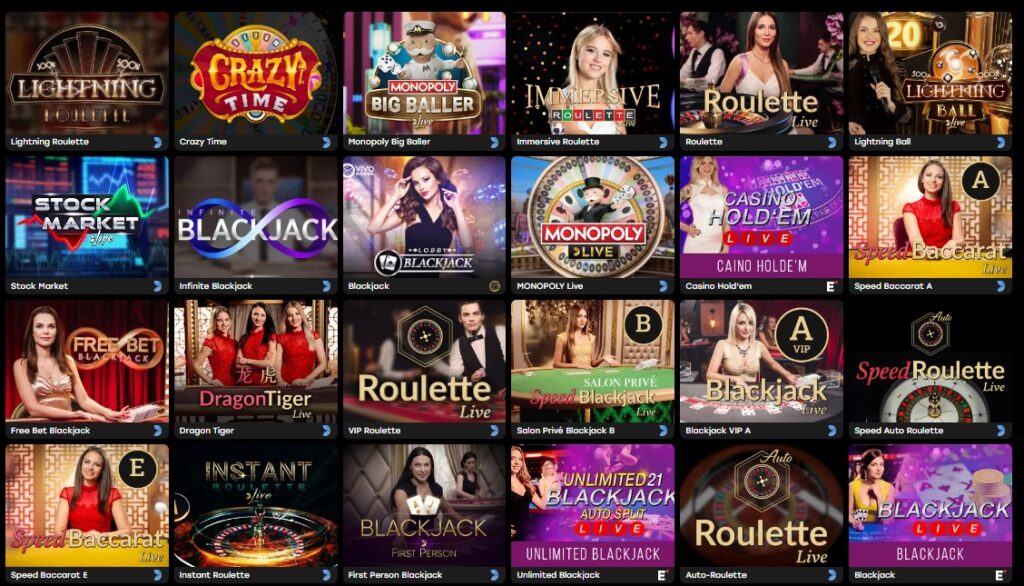 fairspin casino games live