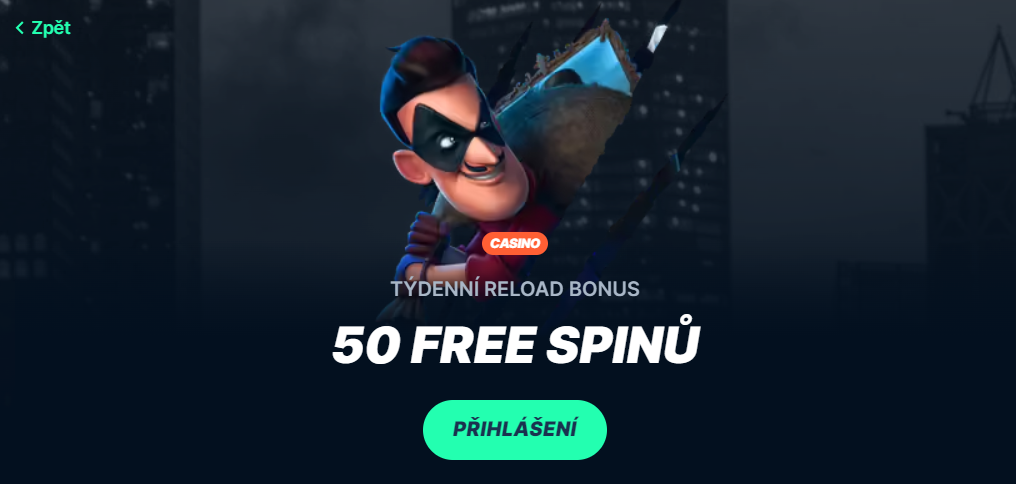 Týdenní reload bonus